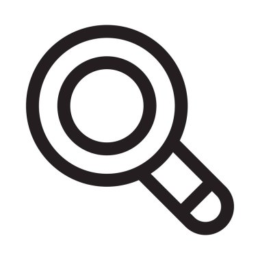 Arama simgesi vektör illüstrasyonu 