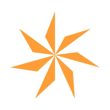 yıldız simgesi vektör illüstrasyonu