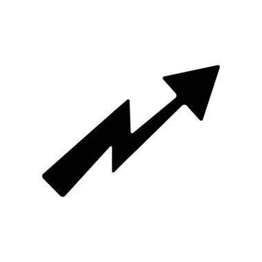 ok simgesi vektör illüstrasyonu