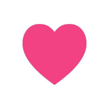 Arka planda kalp ikonu var. Aşk logosu kalp çizimi.