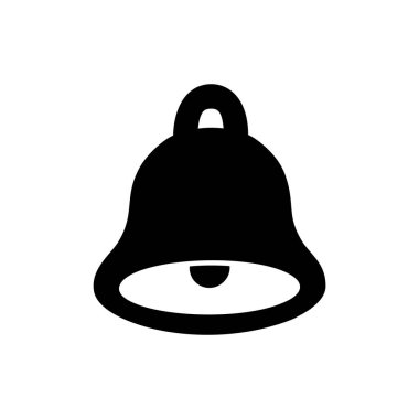Çan simgesi vektör illüstrasyonu