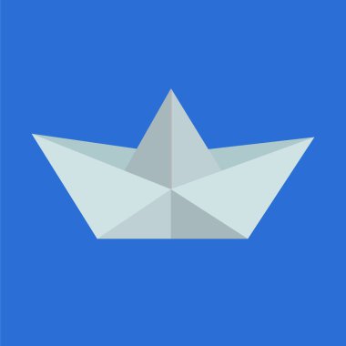 minimalist vektör illüstrasyonu, kağıt simgesi