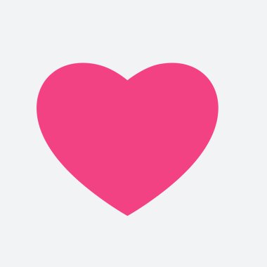 Arka planda kalp ikonu var. Aşk logosu kalp çizimi.