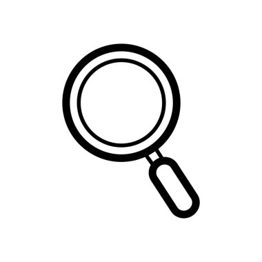 Arama simgesi vektör illüstrasyonu