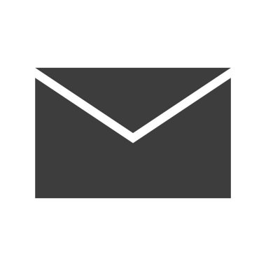 zarf e- posta simgesi vektör illüstrasyonu