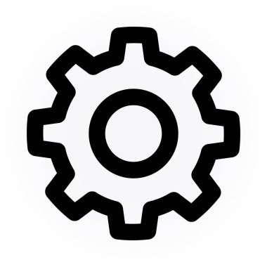 Teçhizat Web simgesi basit illüstrasyon