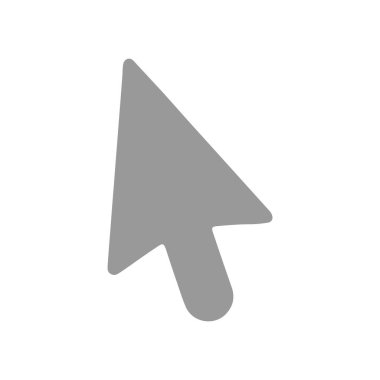 imleç ağ vektör simgesi