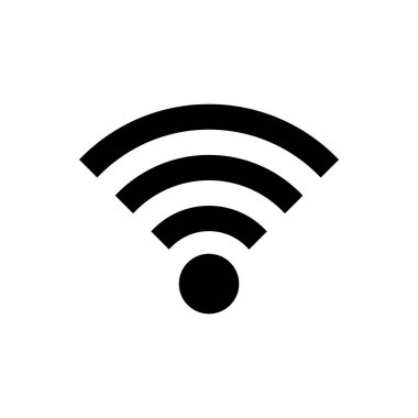 wifi simgesi vektör illüstrasyonu 