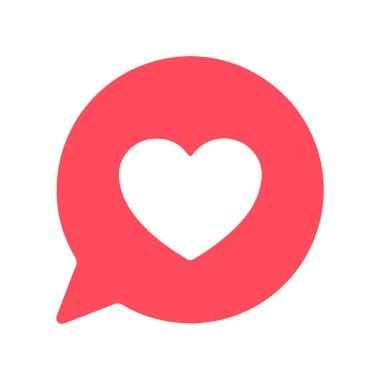 Arka planda kalp ikonu var. Aşk logosu kalp çizimi.