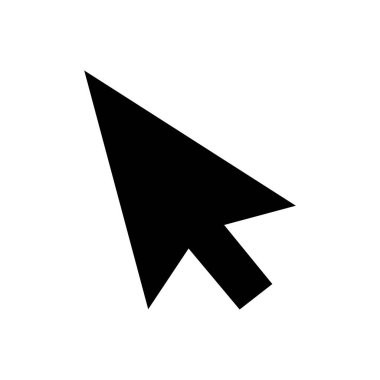 imleç ağ vektör simgesi