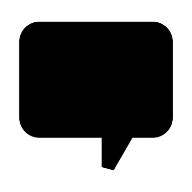 konuşma kabarcığı vektör çizimi