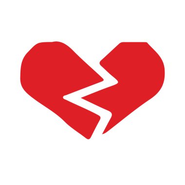 Arka planda kalp ikonu var. Aşk logosu kalp çizimi.