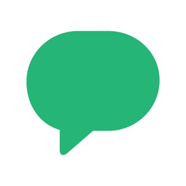 konuşma balonu ikonu vektör illüstrasyon tasarımı