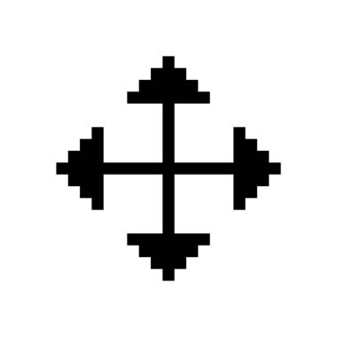 imleç ağ vektör simgesi