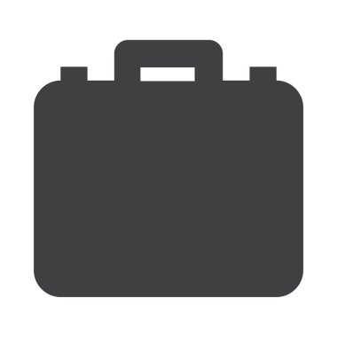 evrak çantası simgesi, vektör illüstrasyonu