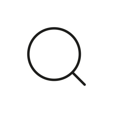 Arama simgesi vektör illüstrasyonu