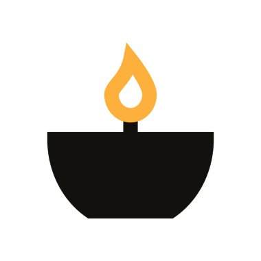 mum vektör düz simge