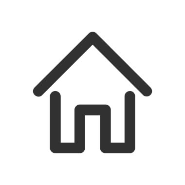 ev simgesi vektör illüstrasyonu