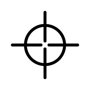 Hedefin vektör resimleme simgesi, hedef