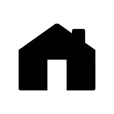 ev simgesi, vektör illüstrasyonu