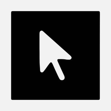 imleç ağ vektör simgesi