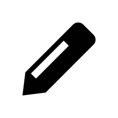 Kurşun kalemlerin vektör illüstrasyon simgesi 