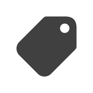 etiket simgesi vektör illüstrasyonu