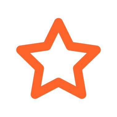 yıldız simgesi vektör illüstrasyonu