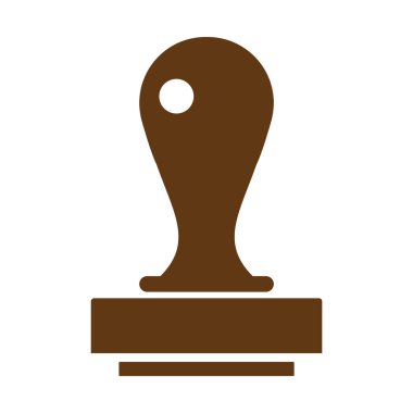 beyaz arkaplanda izole edilmiş pul vektörü simgesi