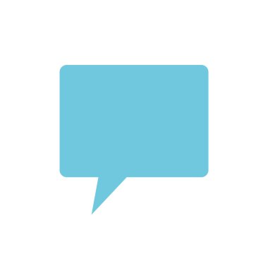 konuşma kabarcığı vektör çizimi