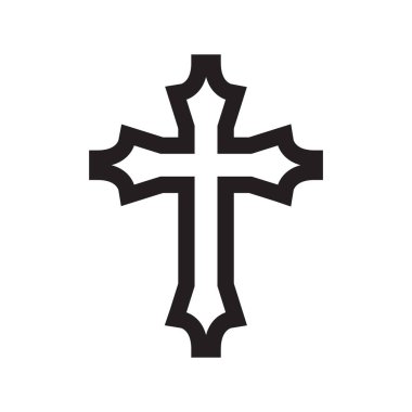 çapraz simge vektör illüstrasyonu