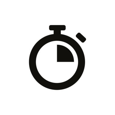 kronometre web vektör simgesi