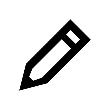 Kurşun kalemlerin vektör illüstrasyon simgesi 