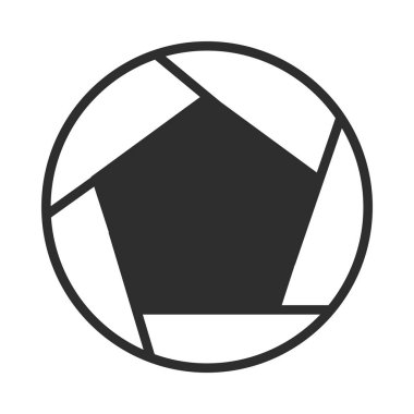 kamera çekim simgesi. vektör çizim