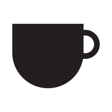 Kupa simgesi, vektör illüstrasyon tasarımı