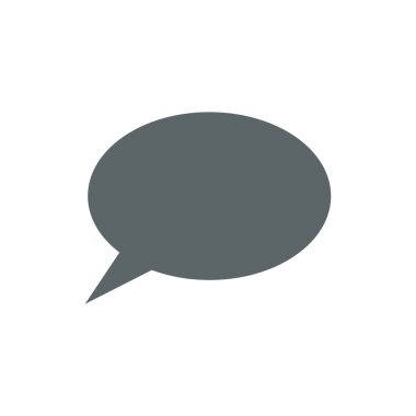 konuşma balonu ikonu vektör illüstrasyon tasarımı