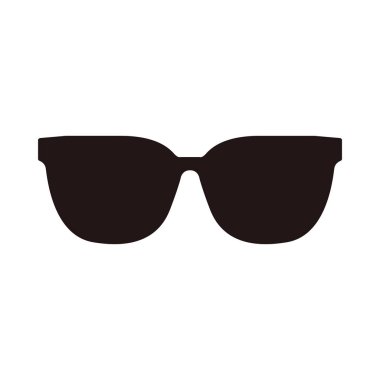 güneş gözlüğü ikonu vektör illüstrasyonu