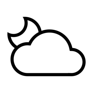 bulut web vektör simgesi