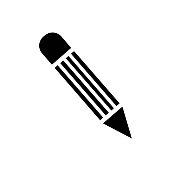 Vector Illustration Icon Pencil — Stock Vector