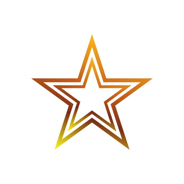 Star Icon Vector Illustration — Stock Vector