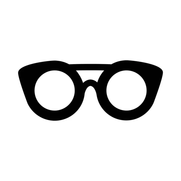 Gafas Sol Icono Vector Ilustración — Vector de stock