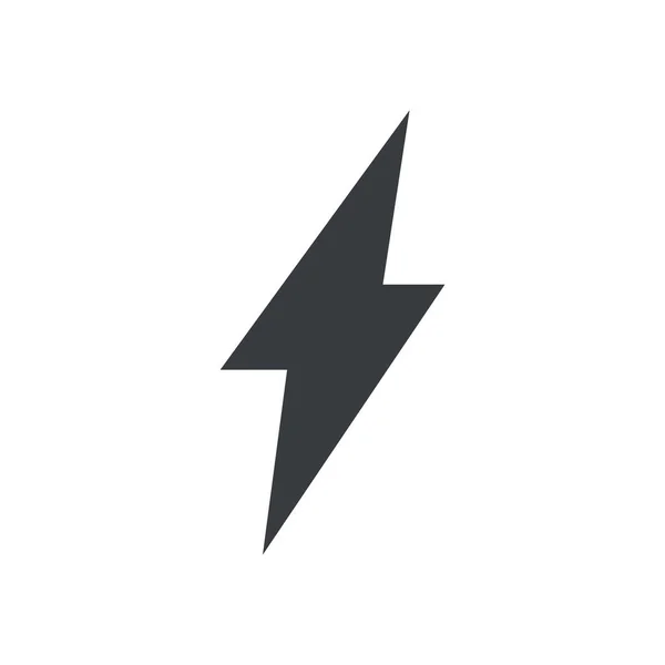 Minimalistic Vector Illustration Lightning Icon — 图库矢量图片