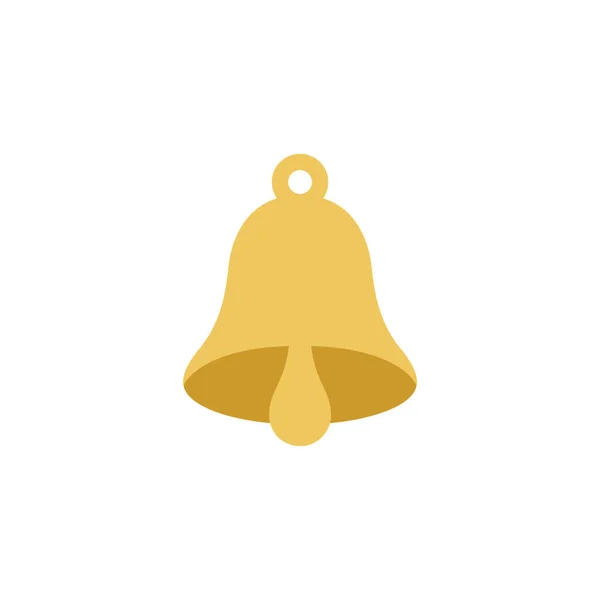 Bell Icon Vector Isolated White Background Your Web Mobile App — Vettoriale Stock