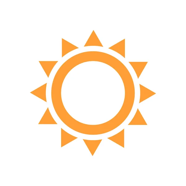 Sun Icon矢量图解 — 图库矢量图片