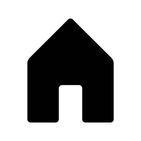 Haus Web Symbol Einfache Illustration — Stockvektor