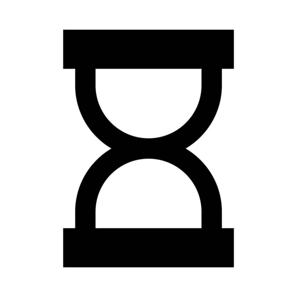 Reloj Arena Icono Web Ilustración Simple — Archivo Imágenes Vectoriales