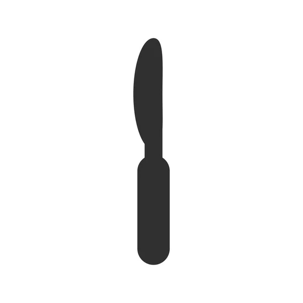 Minimalistic Vector Illustration Knife Icon — Stockvektor