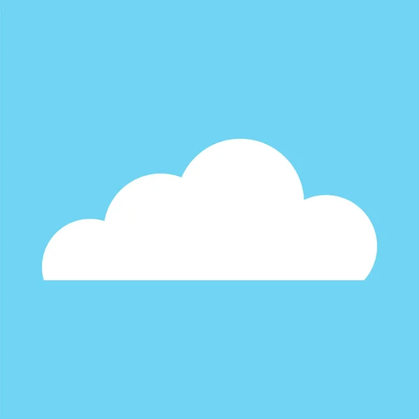 Nube Web Vector Icono — Archivo Imágenes Vectoriales