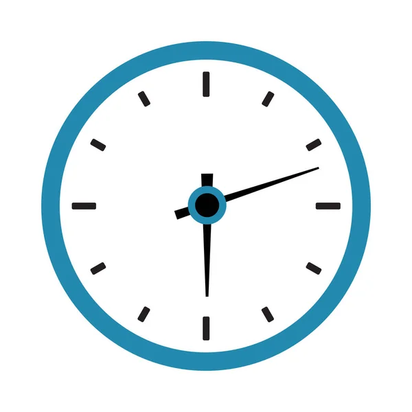 Horloge Vectorielle Icône Web — Image vectorielle