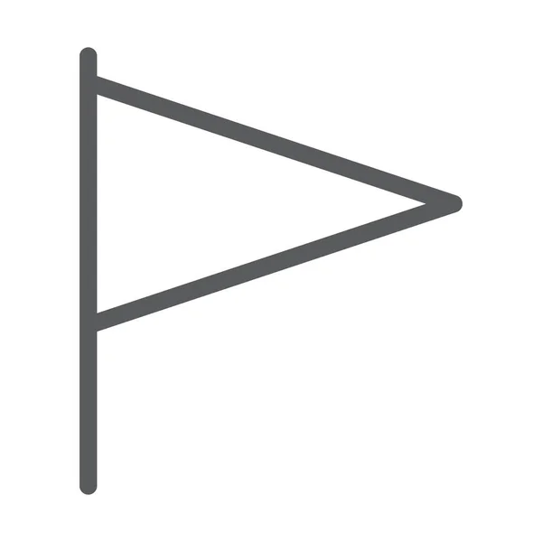 Minimalistic Vector Illustration Flag Icon — Stock Vector